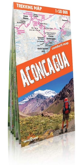 Aconcagua. Laminowana mapa trekingowa Opracowanie zbiorowe