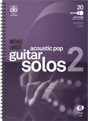 Acoustic Pop Guitar Solos 2 Edition Dux, Edition Dux Gbr