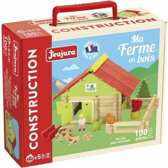 Action Figures Jeujura  Farm With Animals Playset (100 Pieces) (S7163415) Inna marka