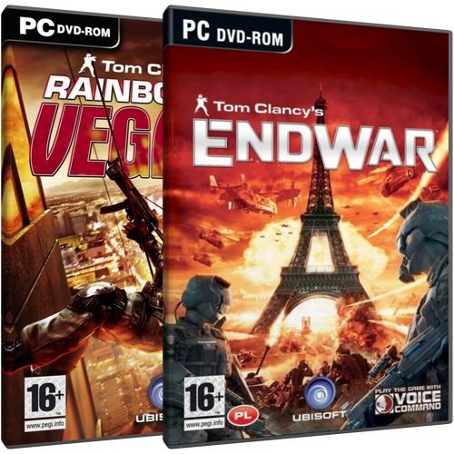 Action Pack: Tom Clancy's EndWar + Tom Clancy's Rainbow Six: Vegas 2, PC Ubisoft