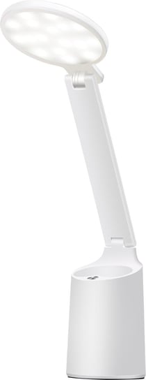 ActiveJet, Nowoczesna lampka na biurko LED, FUTURE biała z wbudowaną baterią akumulatorem wielokrotnego ładowania Activejet
