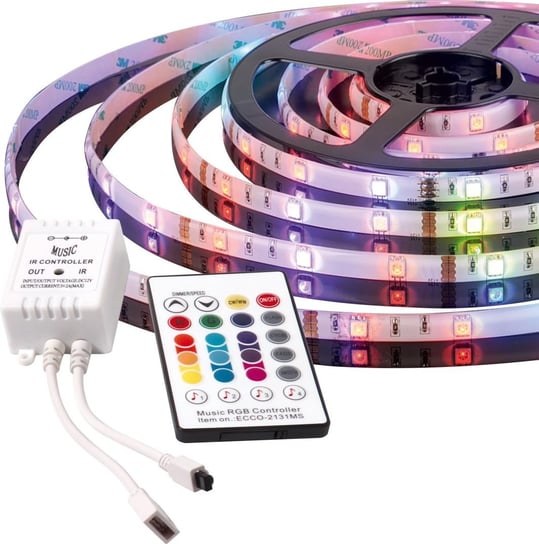 ActiveJet, Taśma muzyczna LED ACTIVEJET, Aje-Led Music Stripe, 7 W, barwa RGB Activejet