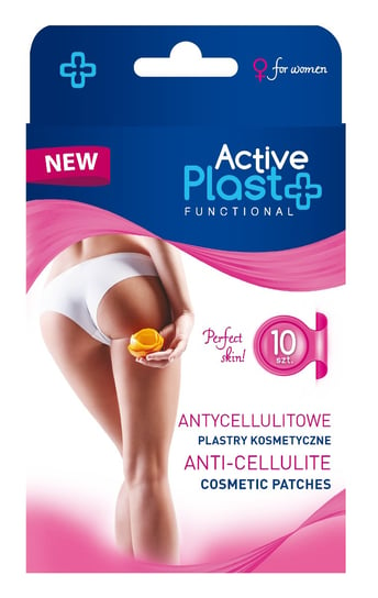 ActivePlast Functional, plastry antycellulitowe, 10 sztuk Ntrade