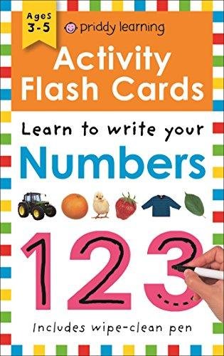 Activity Flash Cards Numbers Priddy Roger