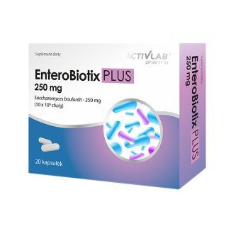 Activlab Enterobiotix Plus 250 Mg 20 Kapsułek Activlab