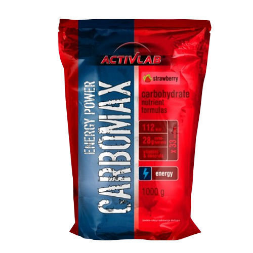 ActivLab, Koncentrat węglowodanowy, Carbomax Energy Power, 3000 g, truskawka ActivLab