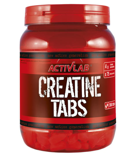 Activlab, Kreatyna, Creatine Tabs, 300 tabletek ActivLab