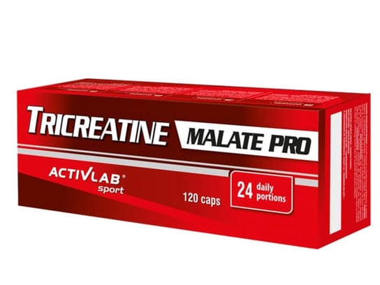 Activlab, Kreatyna, Tricreatine Malate Pro, 120 kapsułek ActivLab
