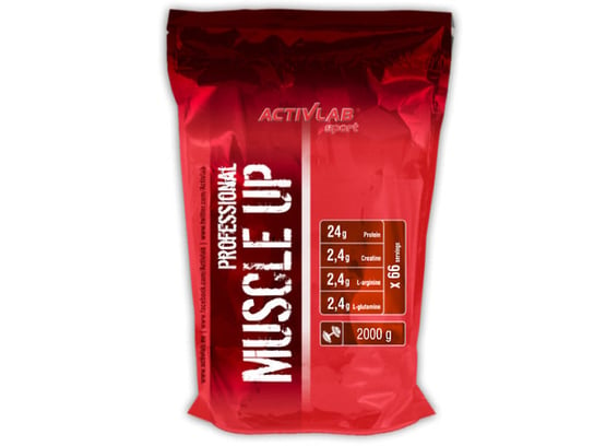 ActivLab, Odżywka białkowa, Muscle Up Professional, jagoda, 2000 g ActivLab