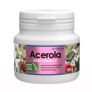 Activlab Pharma Acerola, suplement diety, proszek, 150 g REGIS