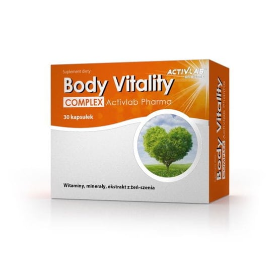 Activlab Pharma Body Vitality Complex, suplement diety, 30 kapsułek ActivLab