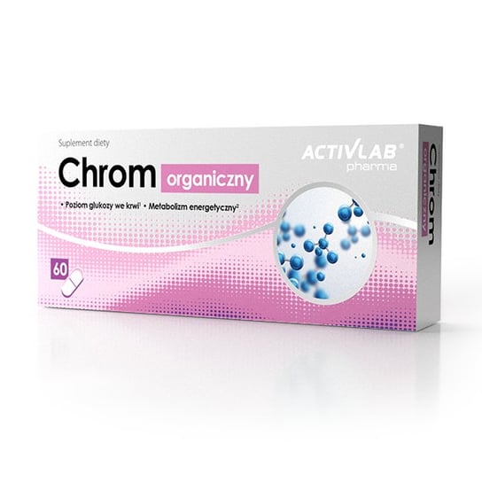 Activlab Pharma Chrom Organiczny, suplement diety, 60 kapsułek REGIS
