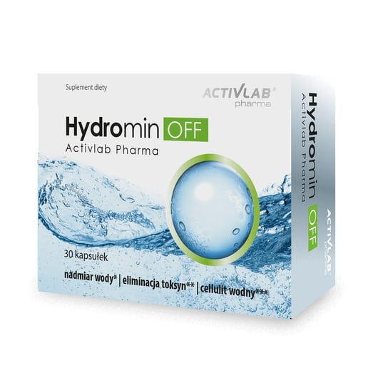 Activlab Pharma Hydromin Off, suplement diety, 30 kapsułek REGIS