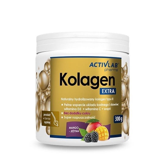 Activlab Pharma Kolagen Extra, suplement diety, proszek, 300 g ActivLab