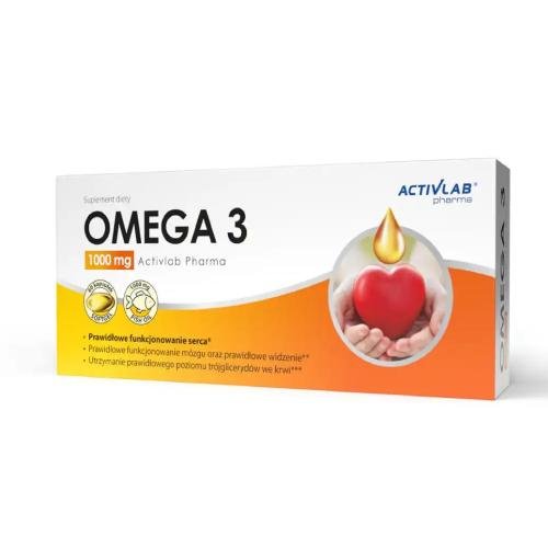 Activlab Pharma, Omega 3 1000 Mg, Kapsułki, 60szt. ActivLab