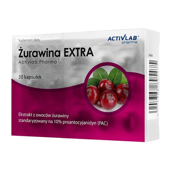Activlab Pharma Żurawina Extra, suplement diety, 60 kapsułek Activlab