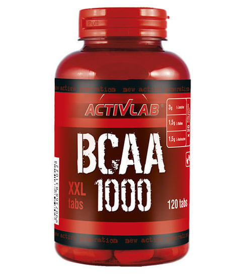 ActivLab, Suplement aminokwasowy, BCAA 1000 XXL, 120 kapsułek ActivLab
