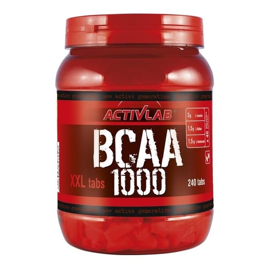 ActivLab, Suplement aminokwasowy, BCAA 1000 XXL, 240 kapsułek ActivLab