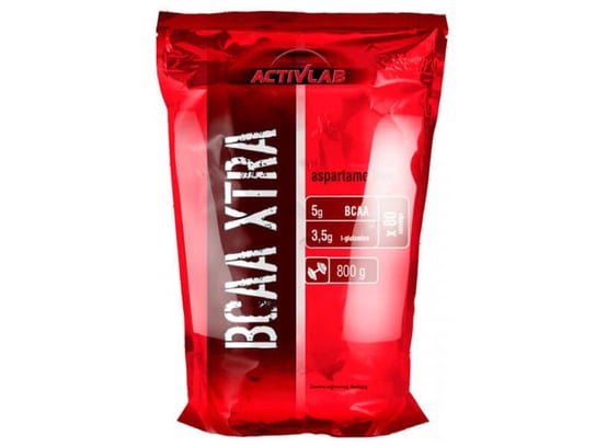 ActivLab, Suplement aminokwasowy, BCAA Xtra, 800 g, truskawkowy ActivLab