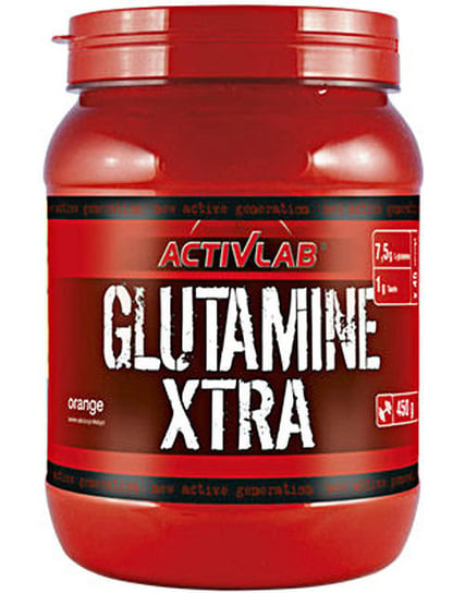 ActivLab, Suplement aminokwasowy, Glutamine Xtra, 450 g, grejfrutowy ActivLab