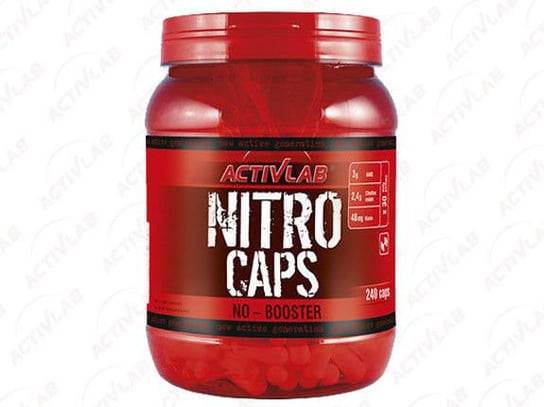 ActivLab, Suplement aminokwasowy, Nitro Caps, 240 kapsułek ActivLab