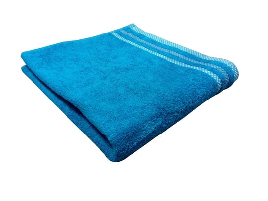 Actuel Ręcznik bawełniany niebieski 70 x 130 cm Actuel