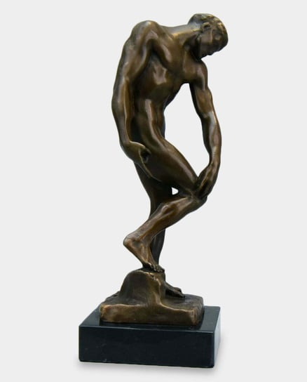 Adam wg Auguste Rodin Rzeźba z Brązu rzezbyzbrazu.pl