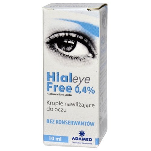 Adamed, Hialeye Free, krople do oczu 0,4%, 10 ml Adamed