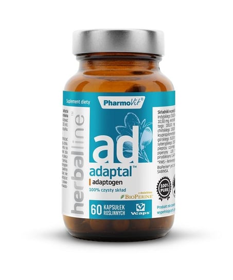 Adaptal Suplement diety, 60 kaps. 30,28 G - Pharmovit (herballine) Pharmovit