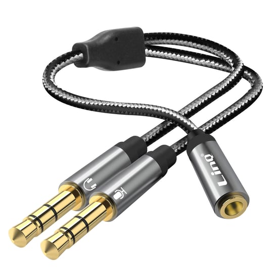 Adapter audio Jack 3,5 mm zenski na 2x Jack 3,5 mm meski, LinQ LinQ