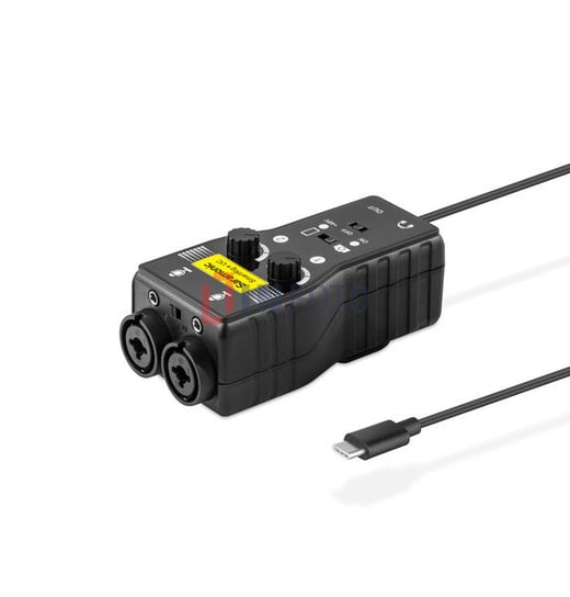 Adapter audio Saramonic SmartRig+ UC ze złączem USB-C - dwukanałowy Inna marka