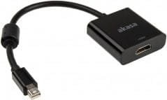 Adapter AV Akasa DisplayPort Mini - HDMI czarny (AK-CBDP09-20BK) Akasa