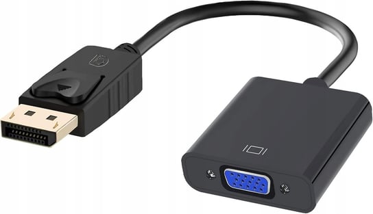 Adapter Displayport Dp Na Vga D-Sub 1080P 60Hz Konwerter Przejściówka Fhd Inna marka