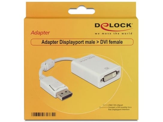 Adapter Displayport - DVI-I DELOCK Delock