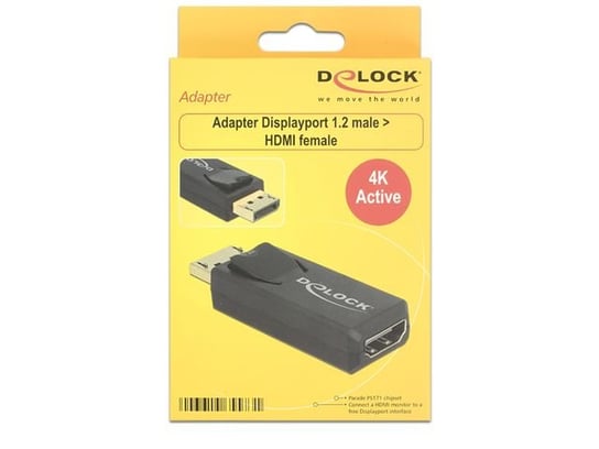 Adapter Displayport - HDMI DELOCK Delock