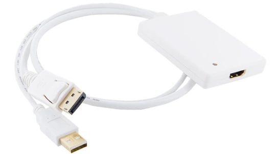 Adapter DisplayPort-M - USB-M - HDMI-F 4WORLD 08754 4world