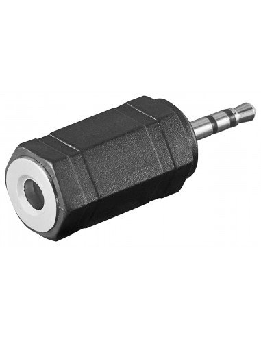 Adapter do słuchawek, wtyk jack AUX 2,5 mm na 3,5 mm - Połączenie typu Wtyk jack 2,5 mm (3-pinowy, stereo) Goobay