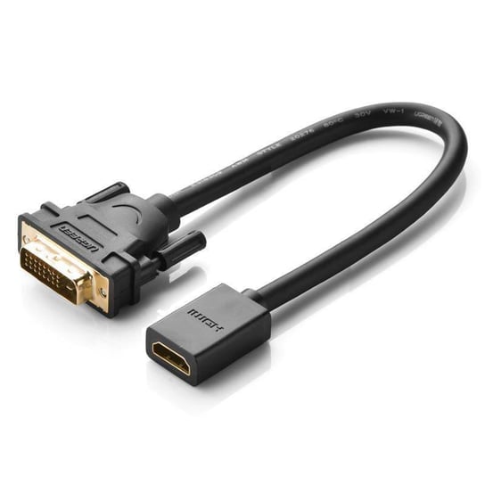 Adapter DVI do HDMI UGREEN 20118, 15cm (czarny) uGreen