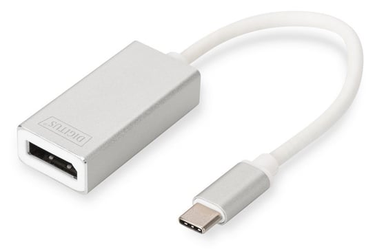 Adapter graficzny DisplayPort 4K 30Hz na USB Typ C, aluminowa obudowa Inna marka