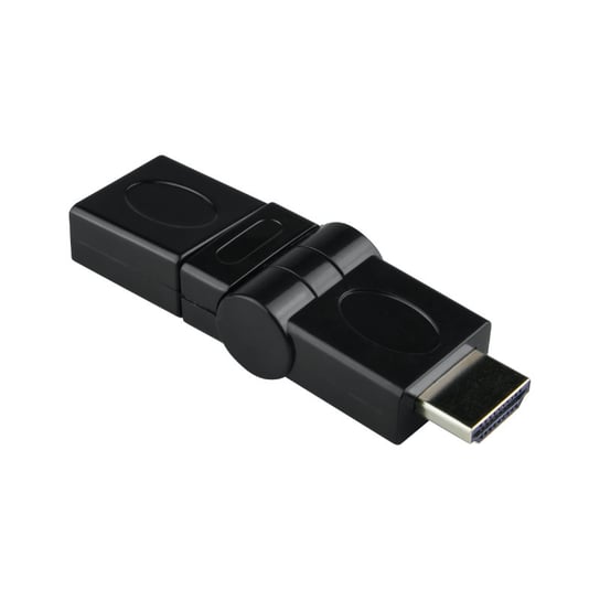 Adapter HDMI kątowy wtyk - gniazdo DPM