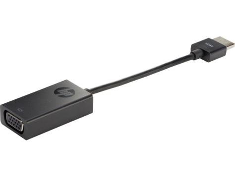 Adapter HDMI męski do VGA żeński HP (czarny) HP