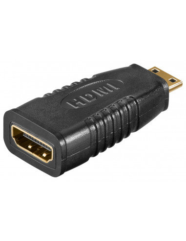 Adapter HDMI™, pozłacany - Zużycie Jednostka 1 szt. w blistrze Goobay