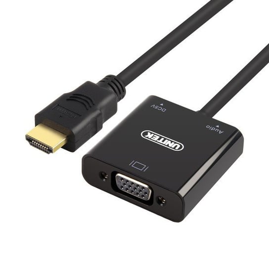 Adapter HDMI - VGA/audio 3.5 mm UNITEK Y-6333 Unitek