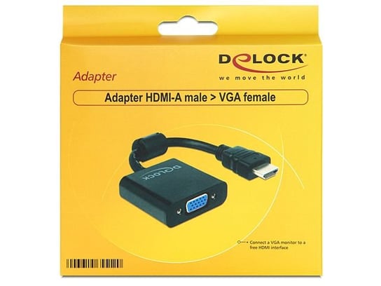 Adapter HDMI - VGA DELOCK Delock