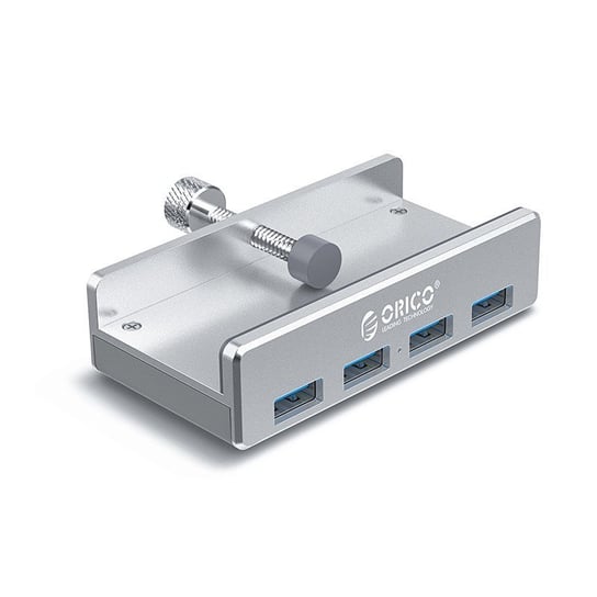 Adapter Hub 4w1 Orico 4x USB 3.0 + 1x kabel USB-C i 1x kabel USB A (100cm) Orico