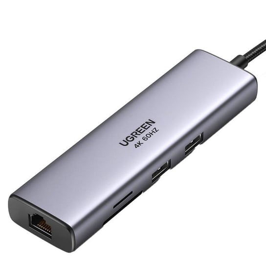 Adapter Hub UGREEN, USB_C do 2x USB 3.0, HDMI, RJ45, SD/TF uGreen