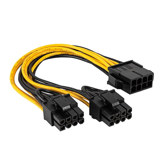 Adapter Kabel PCI-E 8-pin / 2x PCI-E 6+2-pin Akyga Akyga