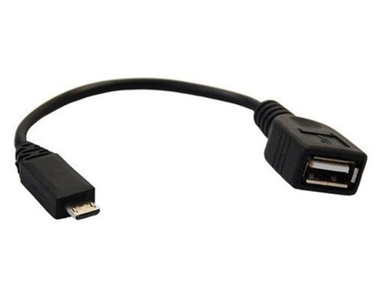 Adapter / Kabel Z Micro Usb Na Usb Otg Czarny VegaCom
