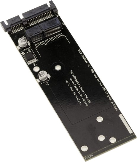 Adapter KALEA-INFORMATIC SATA dla MacBook Air/Pro/Retina 2012, 18+8-pin brak śrub Inna marka