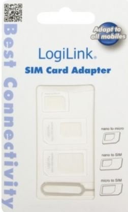 Adapter kart SIM 3w1 LOGILINK AA0047 LogiLink